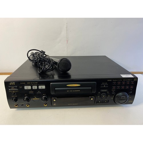 203 - JVC XL-SV22 Video CD player and Karaoke machine, tested and working