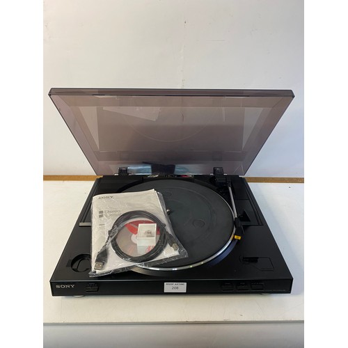 208 - Sony PS-LX300USB, RCA/USB turntable