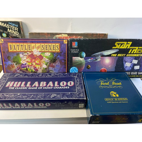 217 - Assortment of vintage board games.