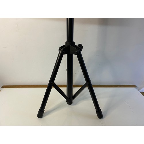 228 - Adjustable music stand maximum height approximately 122cms , not including music rest