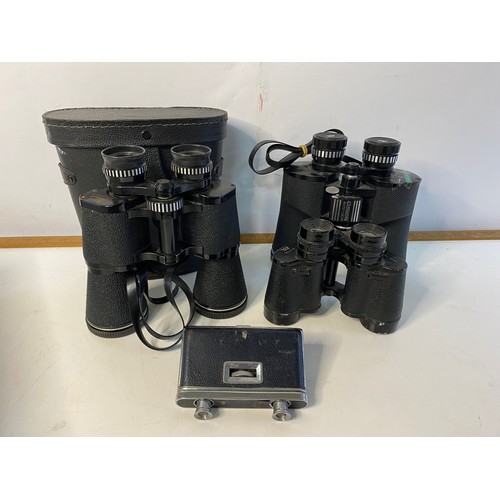 239 - Selection of vintage binoculars