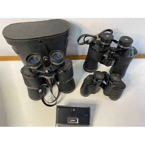 239 - Selection of vintage binoculars