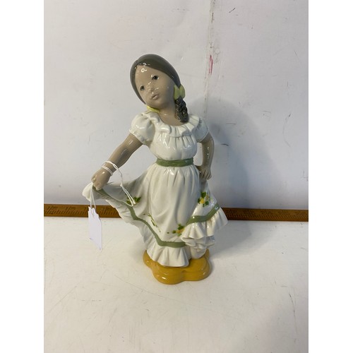 255 - Lladro Golden Memories figure of a young girl, no 4053 20cm tall