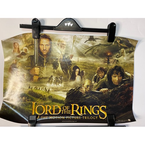 274 - The Lord of the Rings Trilogy poster, rolled not folded in new mint condition, made in 2003, New Lin... 