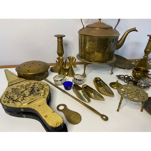 5 - Large selection of brass, copper, silver plate and more.