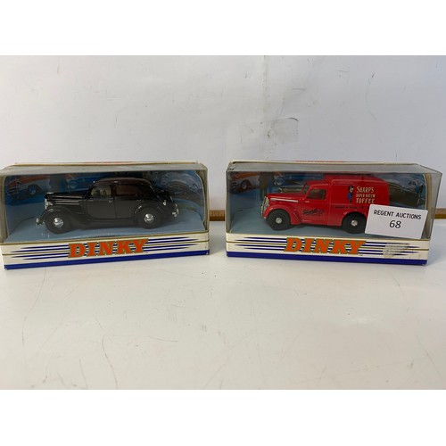 68 - 2 boxed Dinky diecast cars