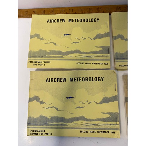 79 - Official RAF aircrew Meteorology books