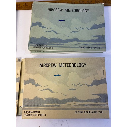 79 - Official RAF aircrew Meteorology books