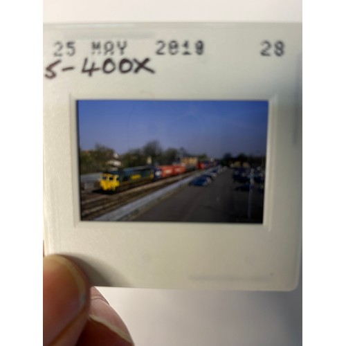 90 - Approximately 250 railway and train 35mm slides.