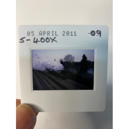 90 - Approximately 250 railway and train 35mm slides.