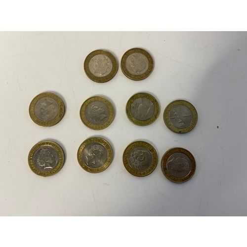 9 - Selection of collectable £2 coins face value £20