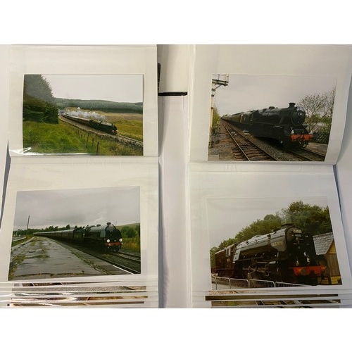 19 - 2 albums of Railway and Steam Train photographs