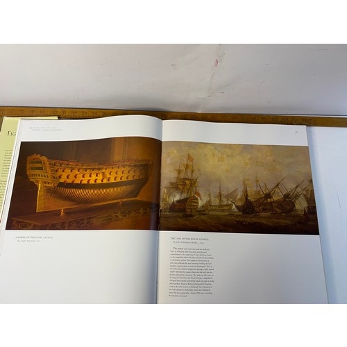 62 - Large book on fighting ships by Sam Willis.