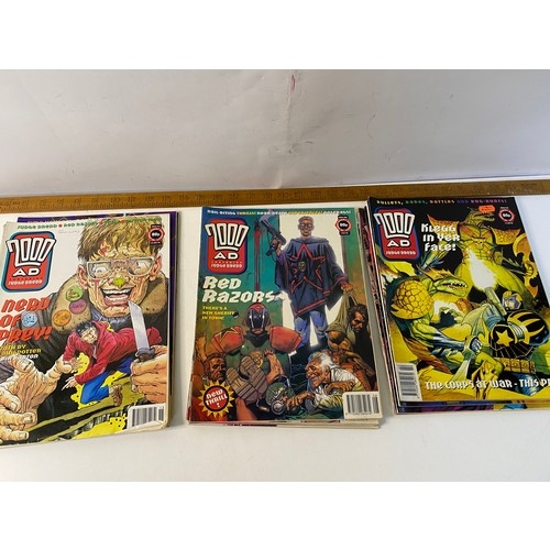 498 - 17 x 2000 AD comics from 1994/5