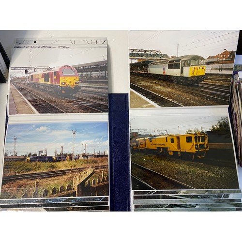 637 - Large selection of original UK railway photographs mostly from the 1970s/80s/90s, approx 750 in tota... 