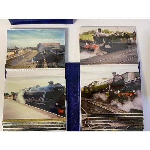 658 - Collection of approximately 280 original railway photographs plus various other railway related memo... 