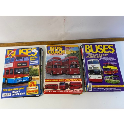 999 - 50 x bus and coach magazines