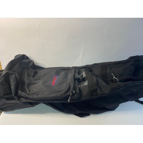 704 - 2 Golfing travel bags for taking on aeroplanes