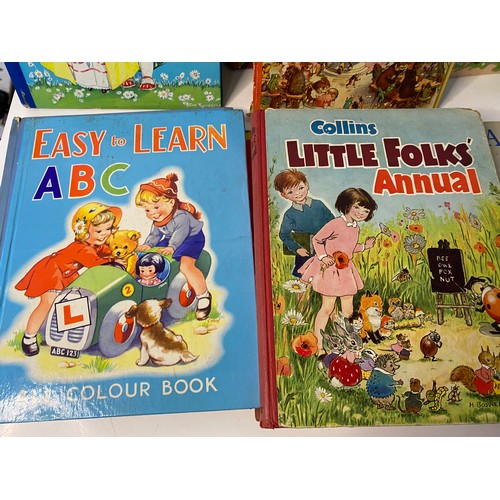 728 - Selection of vintage childrens books for young children including Lucie Atwell, Andy Pandy and Enid ... 