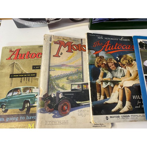 503 - Collection of vintage car books and manuals