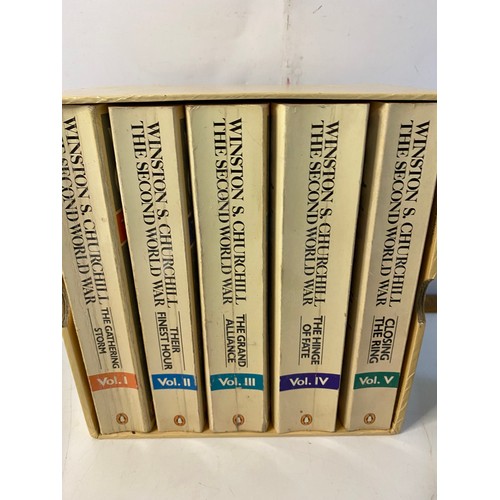 516 - Collection of Winston Churchill books