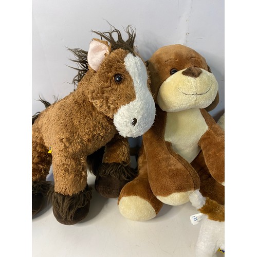 529 - Collection of 'Build a Bear' Teddies