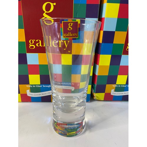 541 - 3 packs of 2 Edinburgh Crystal, Gallery Fanfare, highball glasses