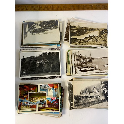 578 - Box of approximately 6-700 old postcards.