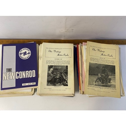 504 - Large collection of old motorcycle magazines