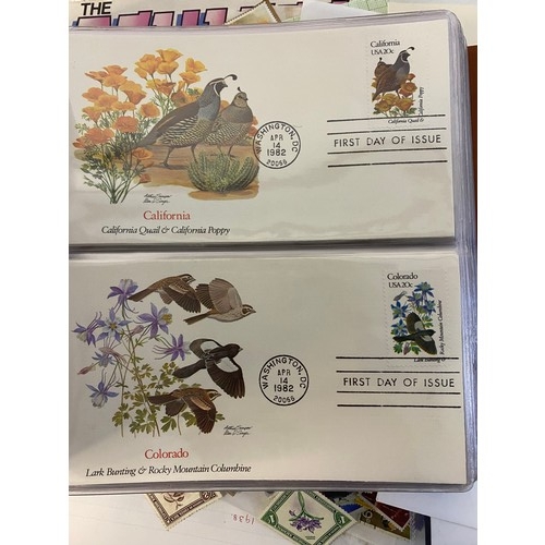 552 - Box of stamps, first day covers and postal history