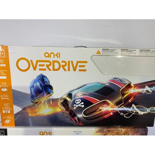 635 - 2 Anki Overdrive racing sets including starter set and Fast and Furious edition.