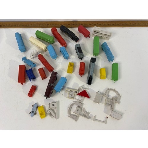 11 - Tin of miniature trains from Lonestar and others.