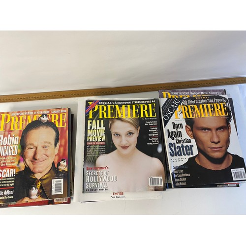 Collection of 46 x 90's Premiere movie magazines