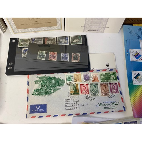 Collection of approximately 180 Worldwide postmarked envelopes and ...