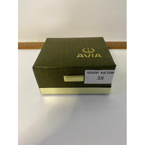 38 - Boxed gents Avia watch.