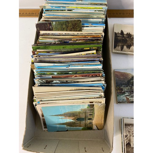 4 - Assortment of approximately 600 vintage postcards