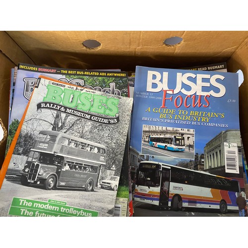23 - Collection of old bus magazines
