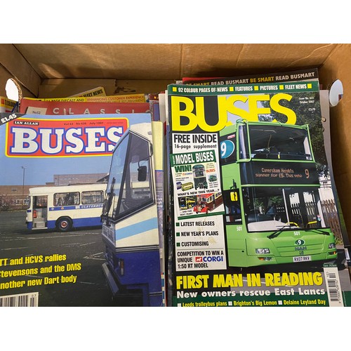23 - Collection of old bus magazines