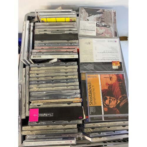 28 - 2 crates of classical music CD's