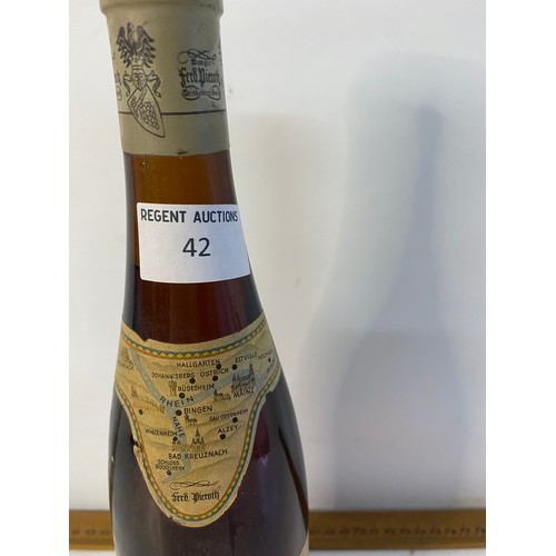 42 - 1969 bottle of Ferdinand Pieroth Wollsteiner Ohligpfad wine