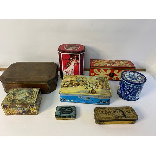 48 - Selection of old tins
