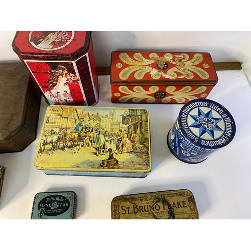 48 - Selection of old tins