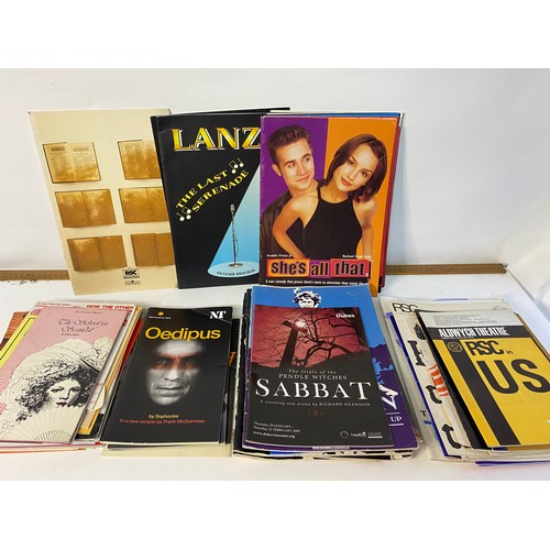 58 - Large selection of old theatre programmes