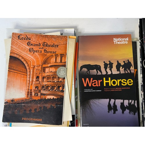58 - Large selection of old theatre programmes