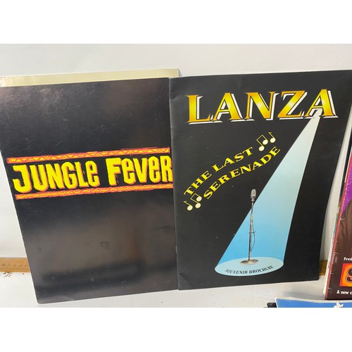 58 - Large selection of old theatre programmes