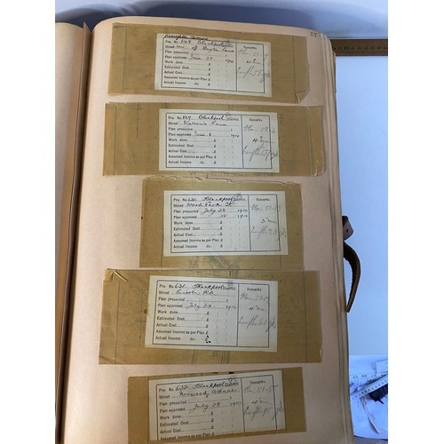 10 - Fylde Water Board ledger from 1907