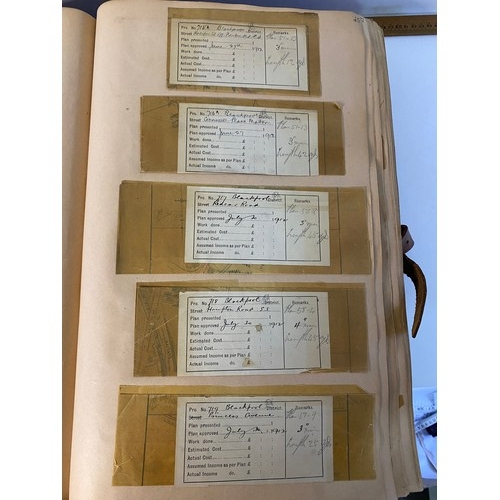 10 - Fylde Water Board ledger from 1907