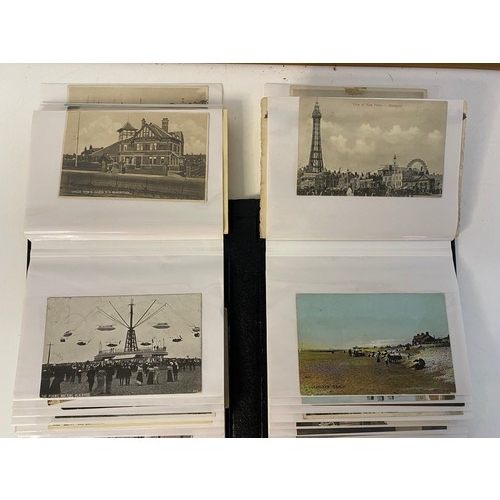 12 - Album of Blackpool postcards