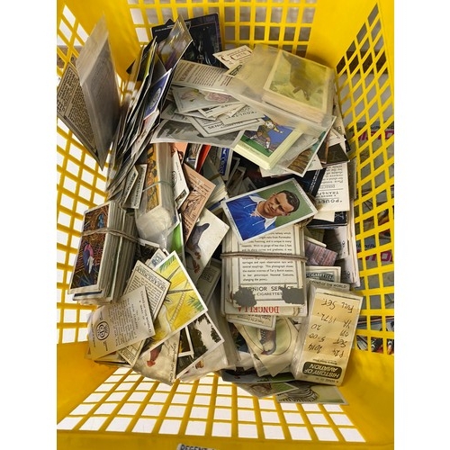 16 - Assortment of collectable tea cards and cigarette cards in albums and sets