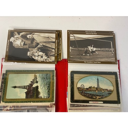 17 - Album of vintage Blackpool postcards